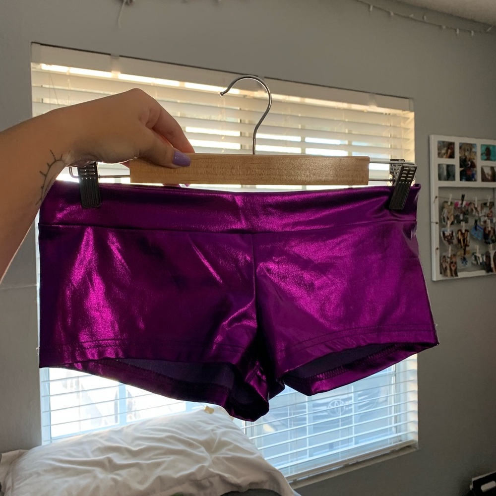 Purple Rave Booty Shorts
